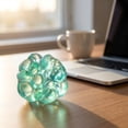 thumbnail image 5 of Squeeze Stress Ball Handmade Ice Moldable Slow Rising Fidget Toy Noisy Sensory Stress Relief Ball for Students Desk Office Green, 5 of 5