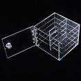 thumbnail image 2 of Caja de almacenamiento de pestañas acrílicas de 8 capas, contenedor organizador de exhibición de pestañas de injerto de maquillaje, 2 of 8