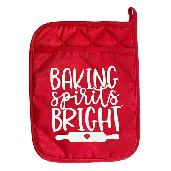 Christmas Gift Bags,Christmas Insulated Gloves Insulation Pads Christmas Baking Insulation Sets Meal Mats Thickened Insulation Pads Gift Bags,Christmas Bags for Gifts,Holiday Gift Bags