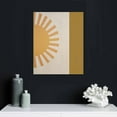 thumbnail image 4 of ARISTURING  Boho Sun Canvas Wall Art, Modern Bohemia Sunset Sunrise Wall Art Canvas Prints, Geometric Sunshine Wall Decor for Living Room, Bedroom, 4 of 4