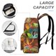 thumbnail image 4 of Tren de Dinosaurios-theme Backpack, Campus style schoolbag Bookbag with Adjustable Shoulder Straps And Large Zip Compartment, Unisex Travel Bags.42x30x15cm, 4 of 6