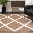 thumbnail image 3 of Rug Branch Retro Collection Modern Trellis Area Rug, 3 of 6