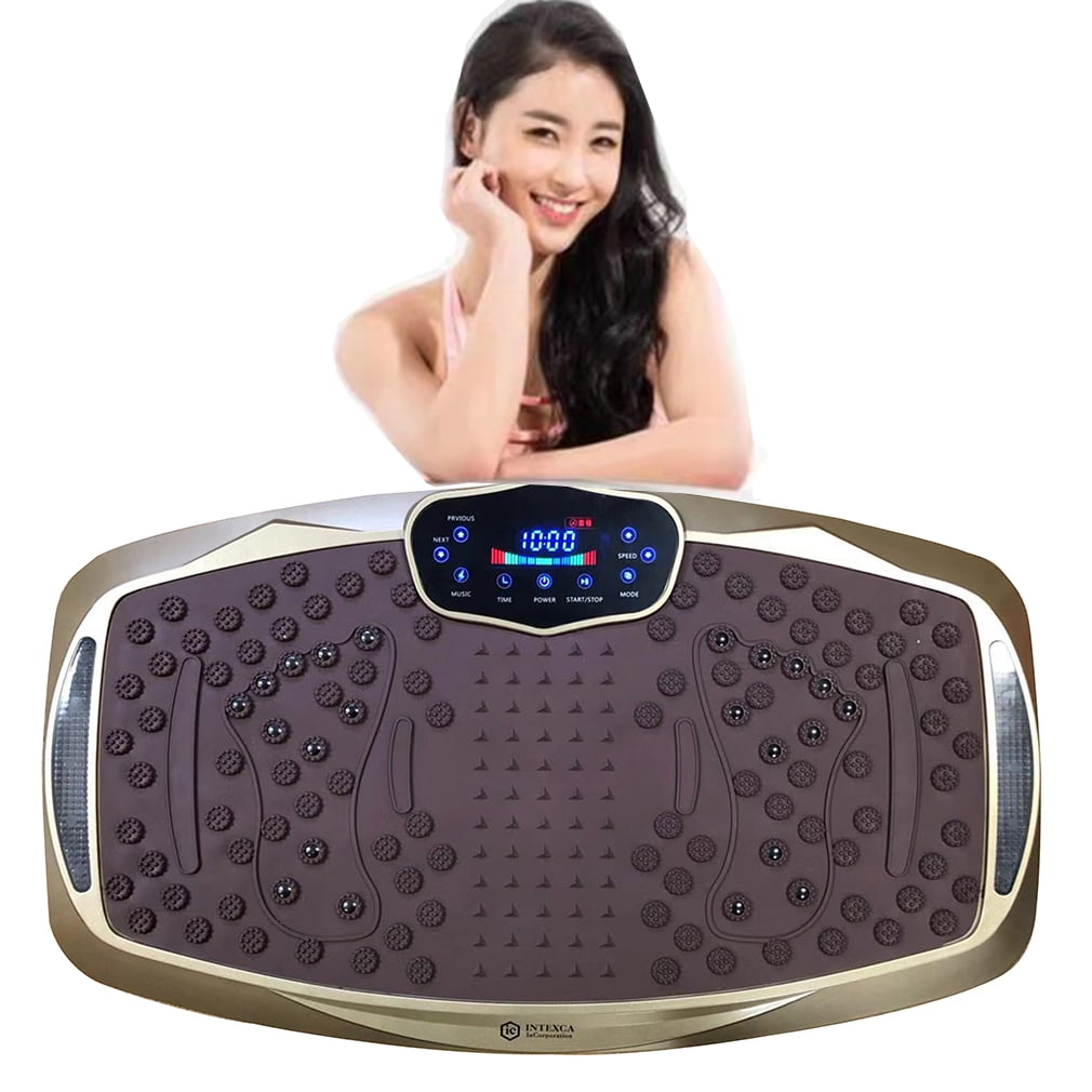 Intexca Whole Body Exercise Vibration Platform Fitness Machine Walmart