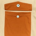 thumbnail image 5 of UVEASISHA Mens Lace Up Pullover Hoodie Patchwork Long Sleeve Waffle Knit Shirts Lightweight Casual Drawstring Hooded Top with Pockets Khaki 3XL, 5 of 9