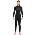 thumbnail image 3 of Sywqhk Traje de neopreno DIVE&SAIL de 3 mm para mujer traje de buceo cálido (negro L) Sywqhk Alta Calidad, 3 of 9