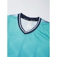 thumbnail image 4 of Nyeemya Kids Boys Soccer Jerseys Sportswear Quick Dry Athletic Shirts T-shirt with Shorts Set Sports Sky Blue 3XS, 4 of 6