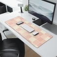 thumbnail image 2 of Pastel Checkered Desk Mat, Aesthetic Pattern Office Decor Extra Large Mouse Pad, Laptop Pad Mat, Game Mat, 31.5x11.8in, 2 of 7