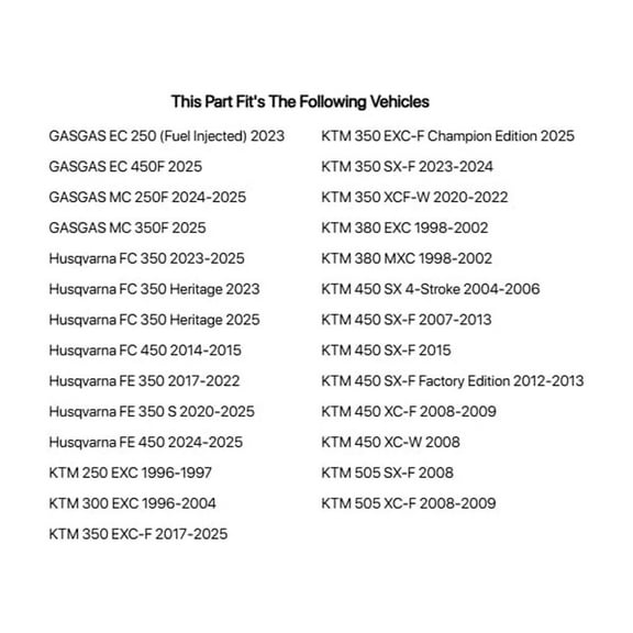 TUSK Alloy Kit & O-Ring Chain Red Rear Sprocket for KTM 380 EXC 1998-2002