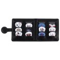 thumbnail image 1 of EeaseCA Wallet-type Guitar Pick Holder Leather 12-piece Pick Rack with Ukulele Picks, 1 of 8