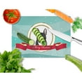 thumbnail image 2 of French Bulldog Merry Christmas Glass Cutting Board Large, 2 of 2