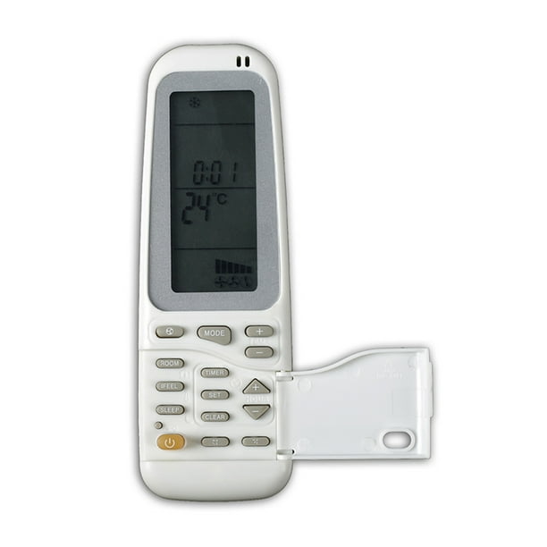 Tholdsy Control remoto de CA para el hogar, Hotel, dormitorio, aire acondicionado, controlador, modificación, mantenimiento, equipo de Videojuegos y accesorios Negro