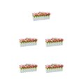 thumbnail image 2 of Matsuzay Simulación de flores artificiales Plantas Valla Falsa Interior Exterior Boda Hogar Type8 NO8, 2 of 6