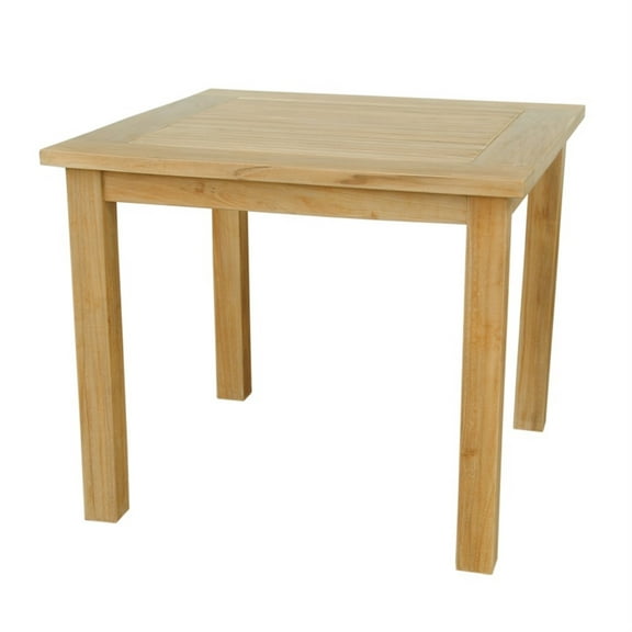 Bahama 35" Square Table Small Slats