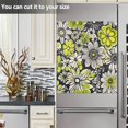 thumbnail image 3 of Yayeee Magnetic Dishwasher Cover for The Front Decoration Home Kitchen Machine Sticker Protector, Beige Flower Pattern, 3 of 6