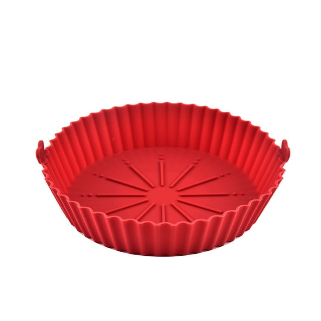 Utensilios para hornear de silicona para freidora de aire Utensilios para hornear para el hogar Almohadilla de silicona para freidora Fácil de limpiar