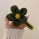 thumbnail image 5 of Soft and Stylish Plush Flower Hairpin for Women - Perfect Wedding Hair Accessory and Gift for Her, 5 of 5