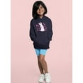 thumbnail image 2 of Rabbit With Bubbles Hoodie Juniors -Image by Shutterstock,  Small, 2 of 4