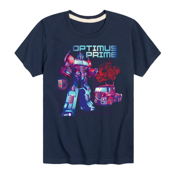 Transformers - Optimus Prime - Kids Toddler And Youth Short Sleeve T - Shirt