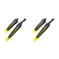 thumbnail image 4 of Naiovety 2 pack/lot guardabarros de ala de bicicleta fácilmente ajustable para todo tipo de bicicletas fácil de montar amarillo amarillo 2Conjunto, 4 of 6