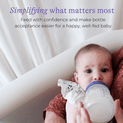 Lansinoh NaturalWave Baby Bottle Nipples, Slow Flow, 0m+, 2 Count
