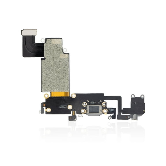 Replacement Charging Port Flex Cable Compatible For iPhone 6S Plus (Premium) (Space Gray)