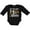 AB-Black, variant on Inktastic No, This Ain't My 1st Rodeo Cowboy Hat and Lasso Boys or Girls Long Sleeve Baby Bodysuit