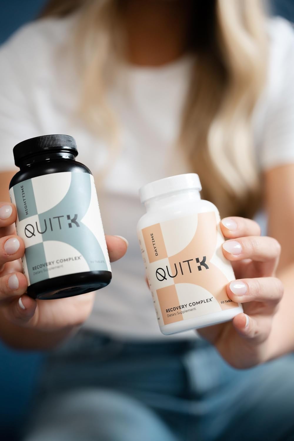 Withdrawal and Detox Support – QuitK Recovery Complex – Sleep, Energy, Stress, Mood, & Craving Support – Daily Supplement - Magnesium Glycinate, Ashwagandha, GABA, L-Theanine, Agmatine & More