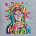 thumbnail image 6 of Wild Bobby Rainbow Painted Mother Mary Dean Russo Design Inspirational/Christian Men Tank Top, Heather Grey, XX-Large, 6 of 6