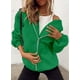 thumbnail image 5 of Sudadera con Capucha y Cierre Completo PRETTYGARDEN 2025 Verde Talla S, 5 of 7