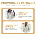 thumbnail image 2 of UNOMOR bath robes unisex Cotton Thickened Design Disposable Comfortable Touch for Home Use 1Pcs, 2 of 7