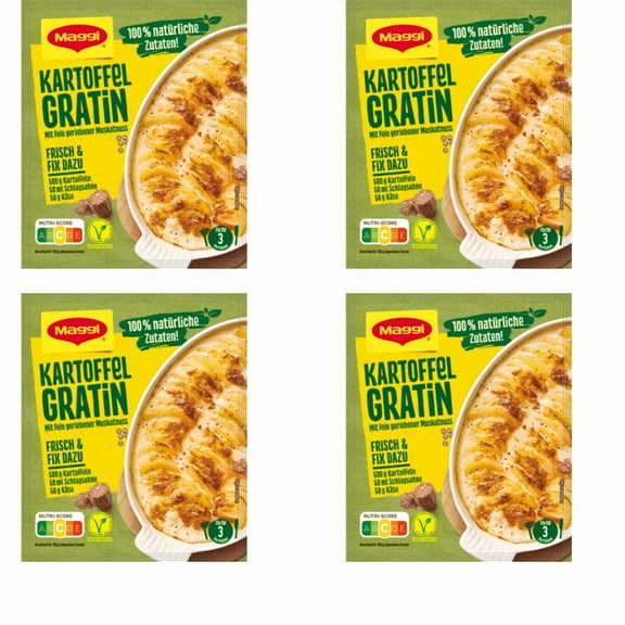 Maggi spice packet POTATO GRATIN -4 pack/ 12 servings-