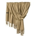 thumbnail image 1 of Foulard Carrée à Franges Imprimée Châle Personnalisé pour Femmes, Foulards Soyeuses pour Voyage, 1 of 6