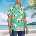 thumbnail image 5 of Goofa Avocado Lovers Hawaiian Shirt for Men, Unisex Summer Beach Casual Short Sleeve Button Down Shirts,Aloha Tropical Floral print shirt-X-Large, 5 of 9