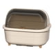thumbnail image 1 of Soporte para secar platos, estante para platos, soporte para utensilios transpirable, organizador para mostrador, estante para cubiertos, escurridor Marrón, 1 of 8