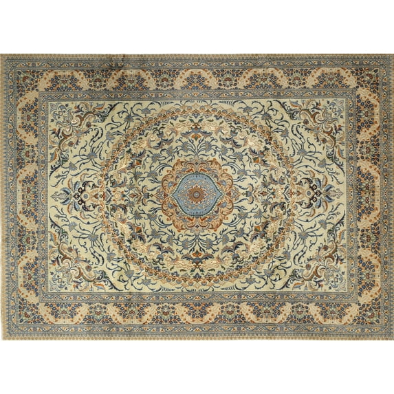Ahgly Company Indoor Rectangle Traditional Brown Medallion Area Rugs, 3' x 5'