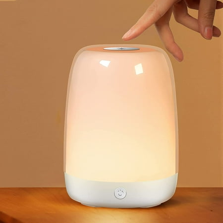 

Night Light for Kids LED Kids Night Light with Touch Sensor Dimmable Warm Light & 5 Color Changing Touch Lamp USB Rechargeable Baby Night Light for Kids Room Breastfeeding Toddlers Bedroom