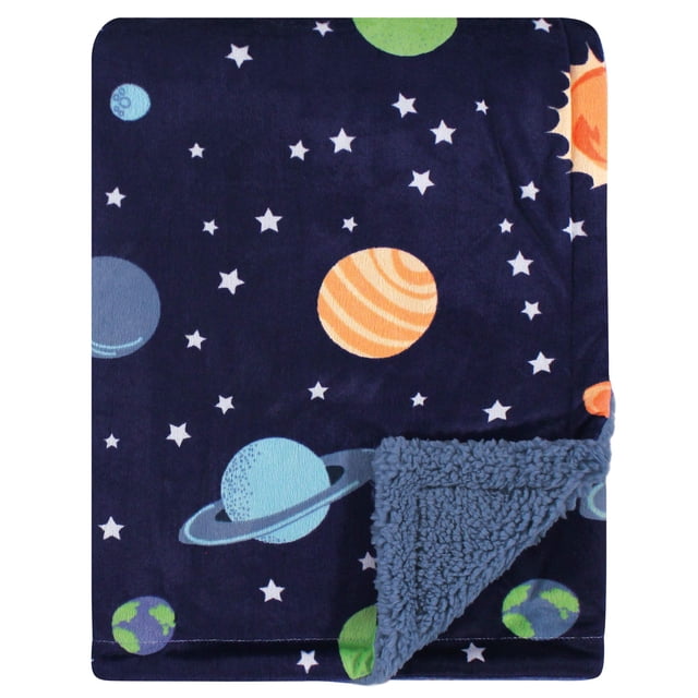 Colcha Hudson Baby Plush Mink Sherpa 76x102 cm Sistema Solar