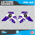thumbnail image 2 of Kalair GFX Graphics Kit for Yamaha PW50 (All Years) Lethal Series, 2 of 5