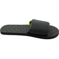 thumbnail image 3 of Norty Boys Young Mens Comfort Casual Slide Strap Shower Sandals Slip On Shoes RUNS 1 SIZE SMALL 40341-5D(M)US (Grey), 3 of 7