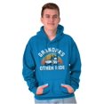 thumbnail image 5 of Golfer Grandpas Other Ride Golf Cart Hoodie Hooded Sweatshirt Men Brisco Brands 2X, 5 of 6