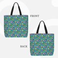 thumbnail image 2 of Balery Cars Transportation Bolsa de Mano para Mujeres con Cremallera, Bolsa de Gimnasio con Compartimentos, Bolsa para Laptop, Bolsa para Trabajo, 2 of 7