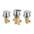 thumbnail image 2 of High Flow Faucet With Ceramic Cartridge, Brass Construction For Kitchen Or Bathroom Sink Area, Long Service Life, 2 of 4