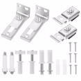 thumbnail image 1 of Transemion 18pieces Reliable Door Repair Kit Smooth Operation Rust-resistant Hinge Repair Kit Easy Replacement, 1 of 6