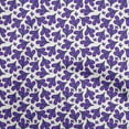 thumbnail image 1 of oneOone Viscose Jersey Purple Fabric Asian Block Sewing Craft Projects Fabric Prints By Yard 60 Inch Wide, 1 of 4