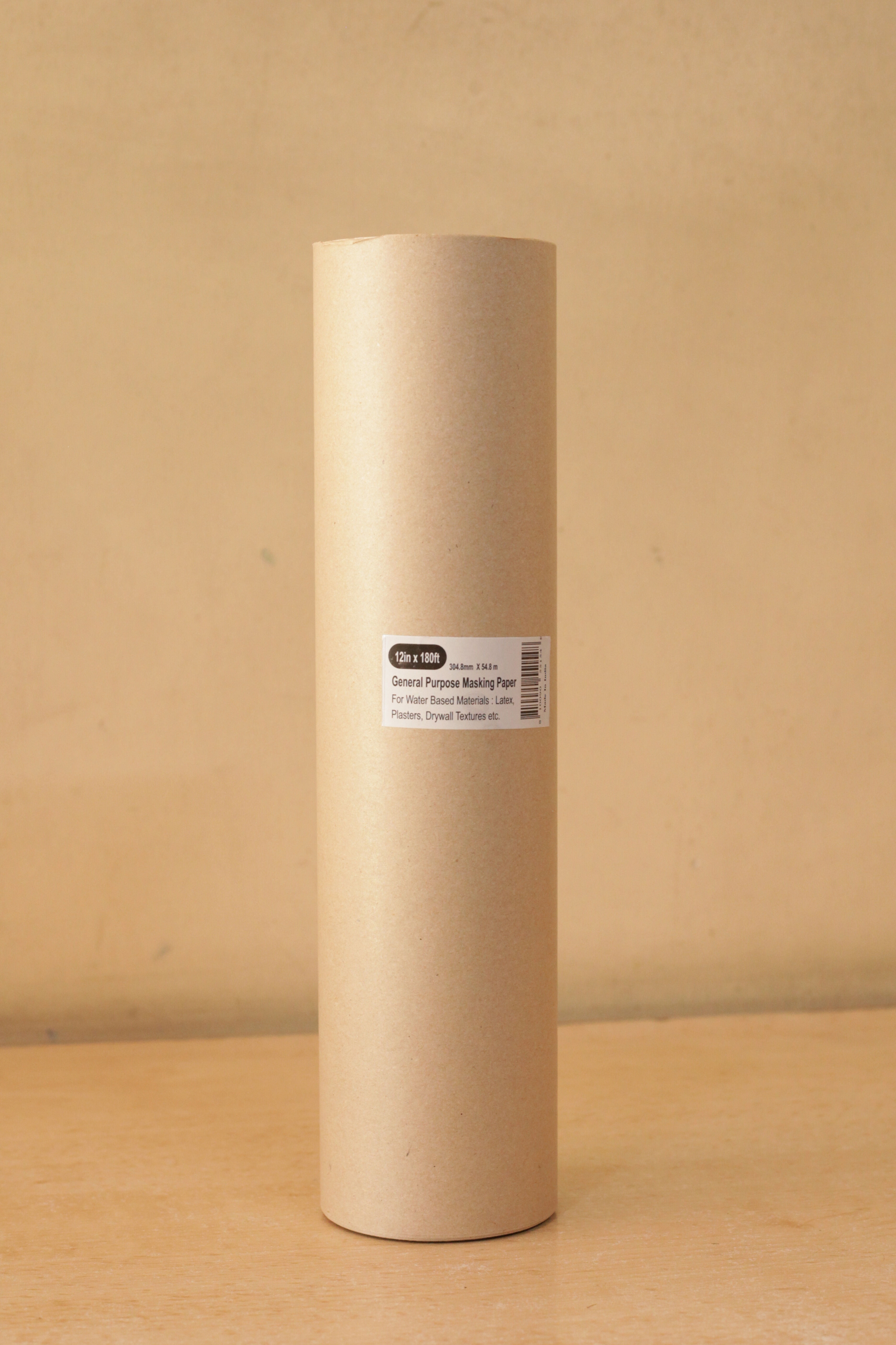 (3 pack) Aldhurst General Purpose Masking Paper, Brown, 12" x 180'