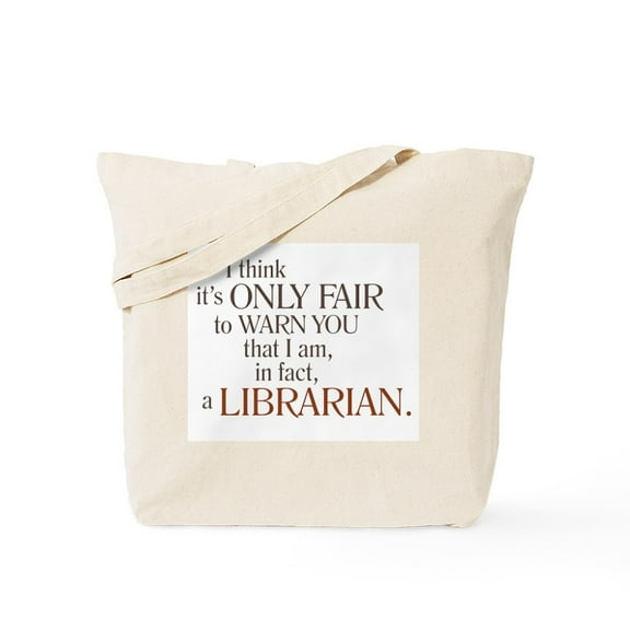 CafePress - I Am A Librarian! Tote Bag - Unisex Canvas Tote Bag, Beige, 1-Piece