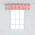 thumbnail image 2 of Ambesonne Animal Window Valance, Vintage Howling Wolf Sketch, 42" x 12", Blush Pale Eggshell, 2 of 3