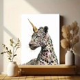 thumbnail image 6 of UXIEQU Leopard Unicorn Glitter Splash Canvas Wall Art Print 15.75x11.81 Inches, 6 of 8