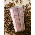 thumbnail image 2 of Evergreen Double Wall Ceramic Companion cup with Tritan Lid 13oz Pretty in Pink Pattern, 2 of 2