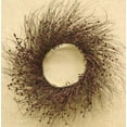 thumbnail image 2 of CWI Gifts Pip Twig Wreath Rings, 22 inch, Burgundy, 2 of 2